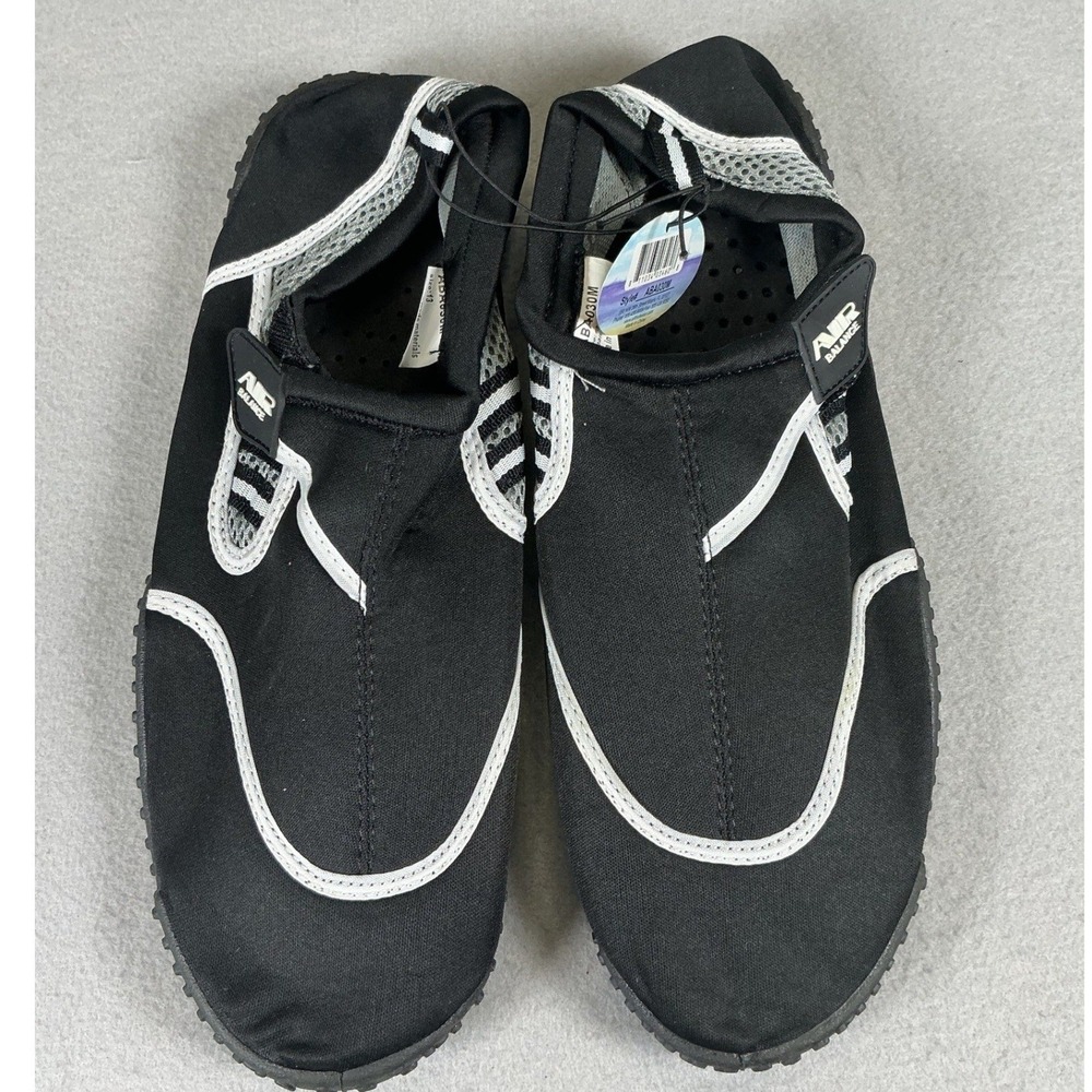 Air Balance Water Shoes Size 13 Black Slip On Beach Pool Swim Shoes Gorpcore NEW